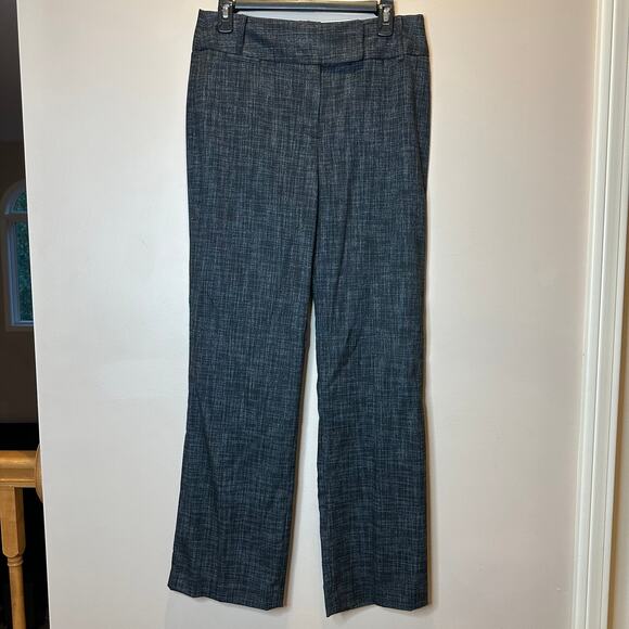 NWT Rafaella Mottled Charcoal Gray Classic Fit Dress Pants Womens Size 8 Career - Picture 2 of 16